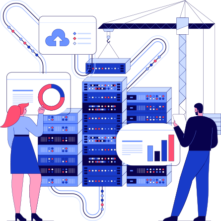 BOSS Solution digital services illustration