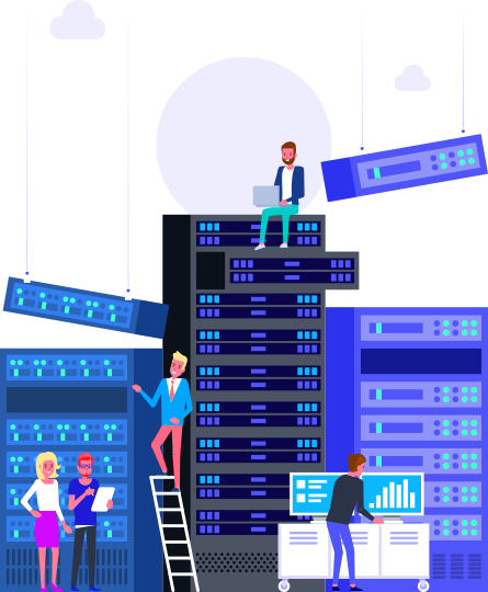 Web hosting servers and infrastructure